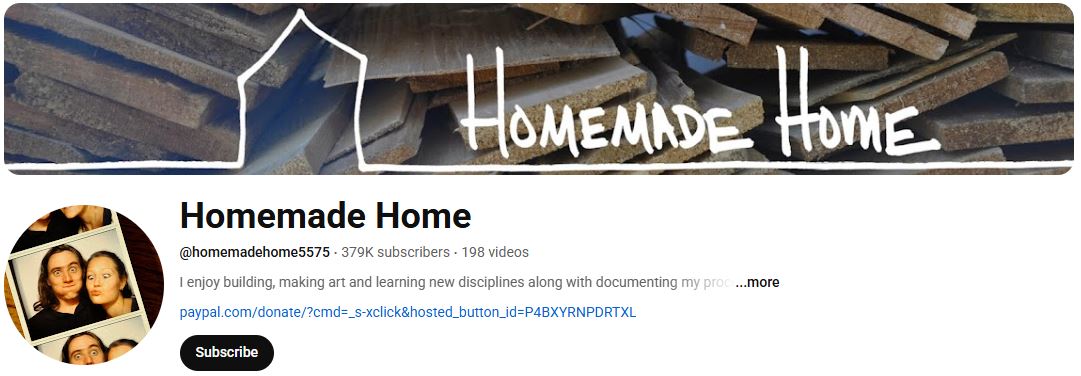 homemade home channel