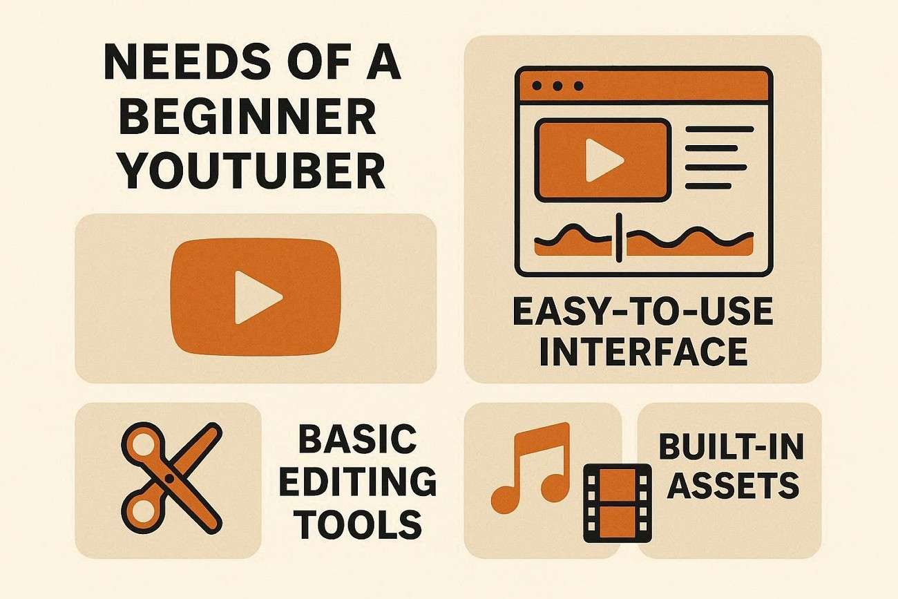 needs of beginner youtubers