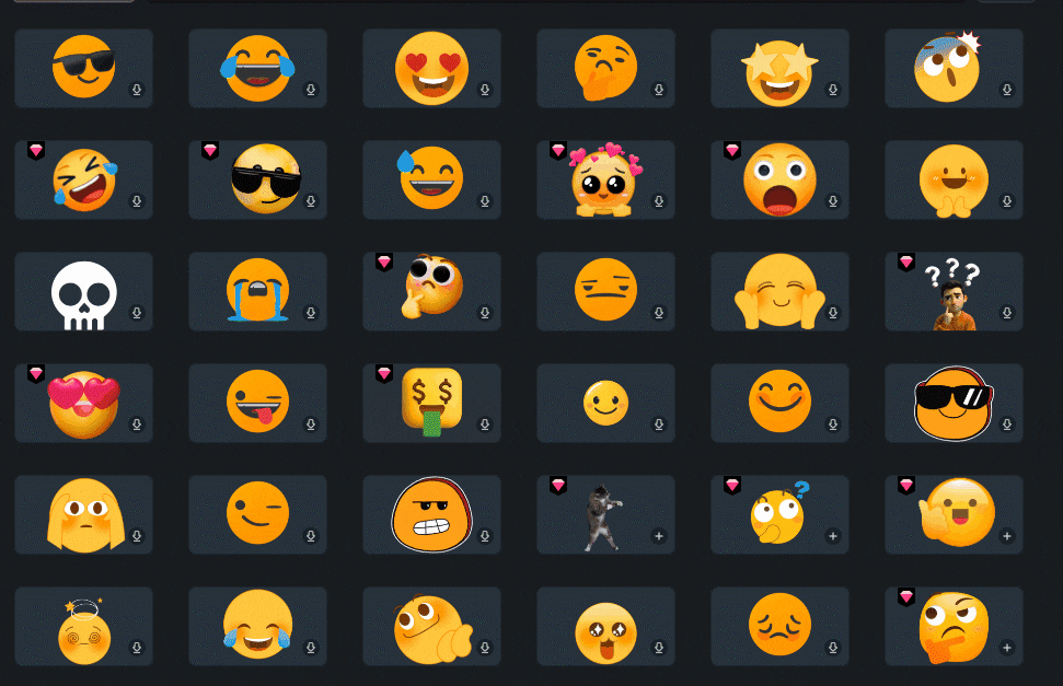 filmora emoji assest