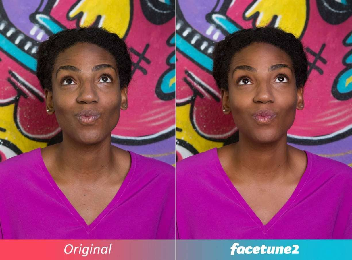 facetune before and after cover image