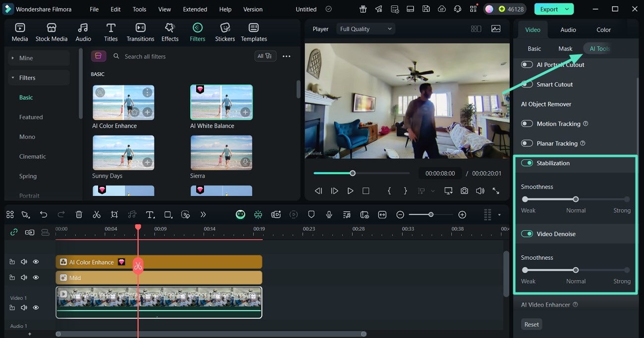 ai tools for advanced settings