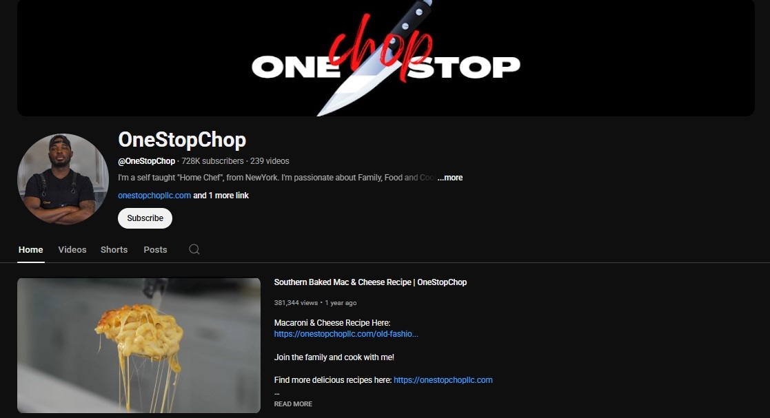 onestopchop channel