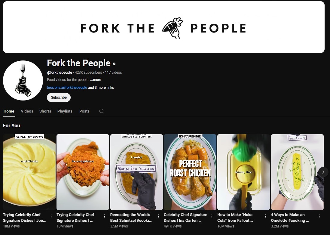 fork the people channel