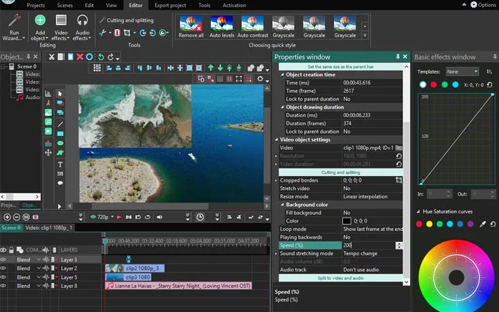 software di stabilizzazione video gratis di vsdc