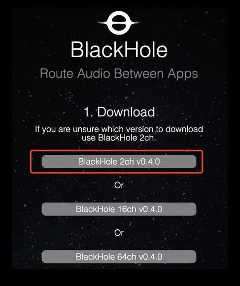 download blackhole