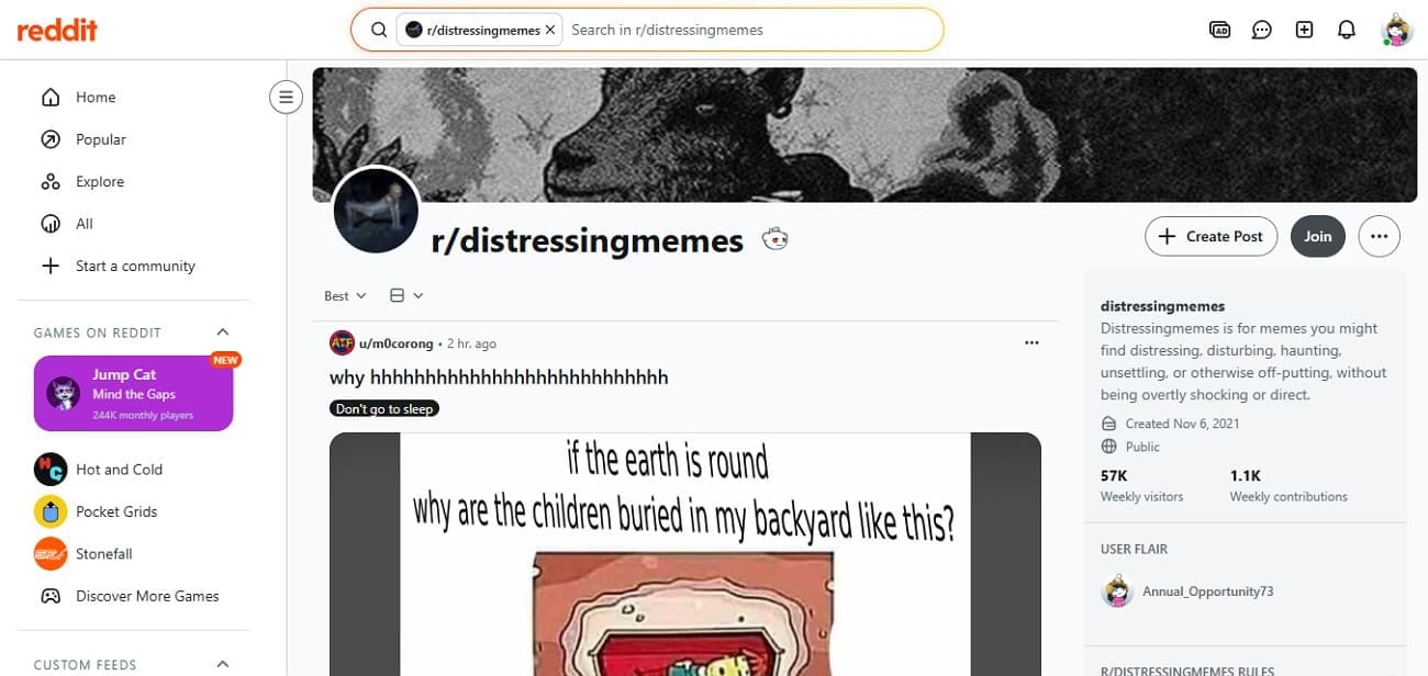 distressing memes funny subreddit