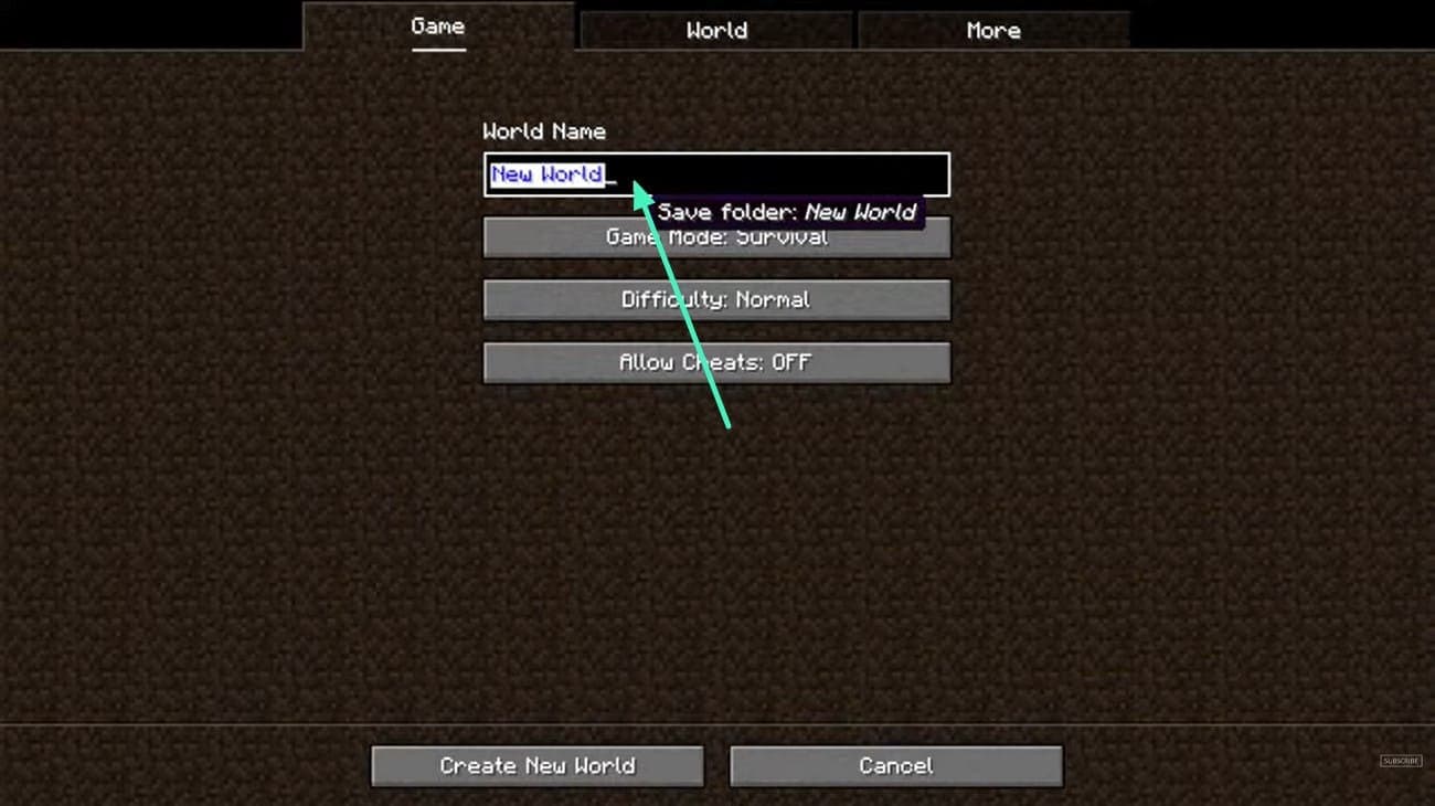 give name to new world