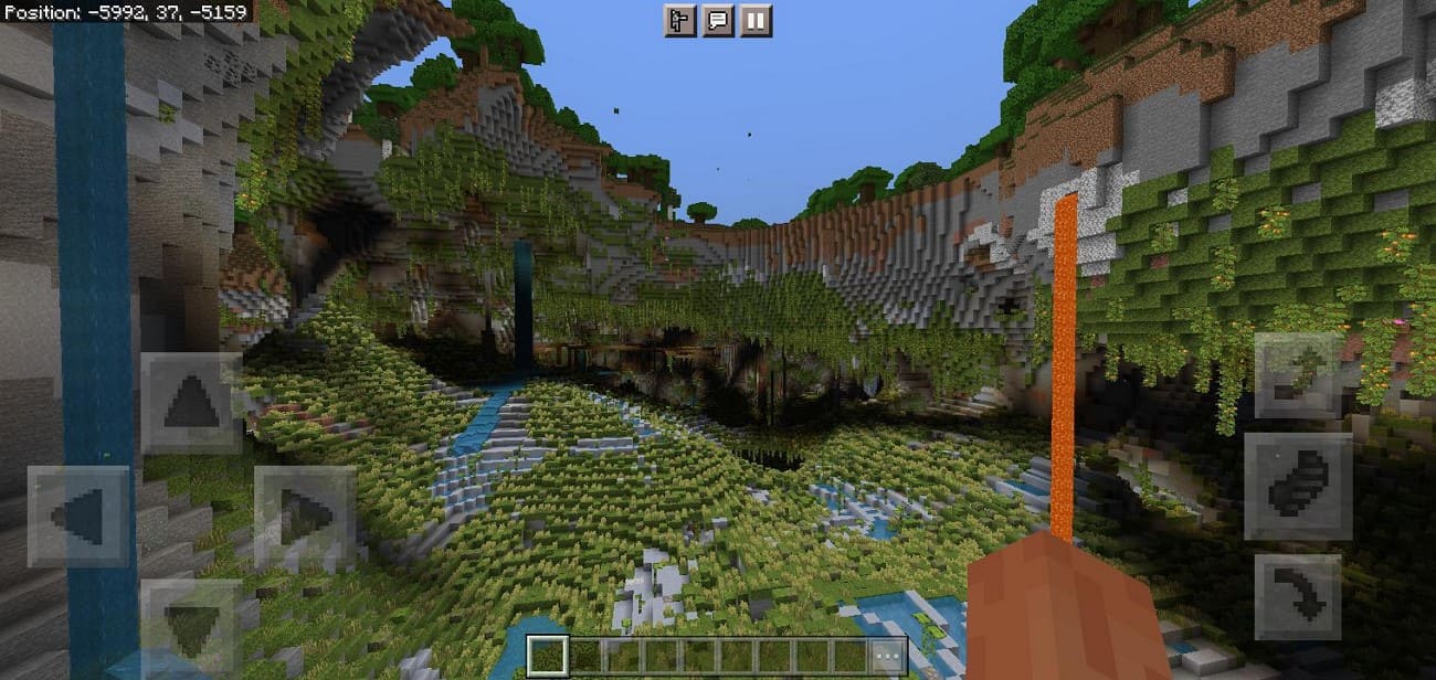 lush cave trial chamber