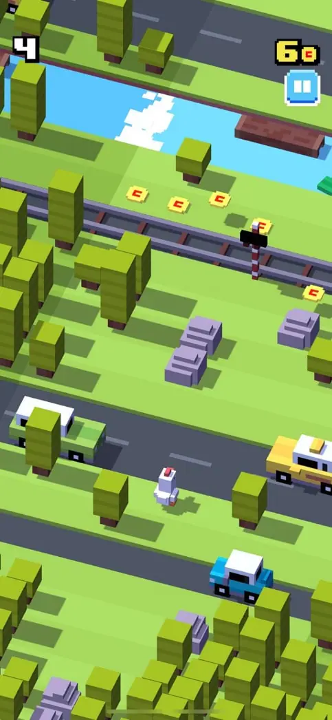 crossy road ios game