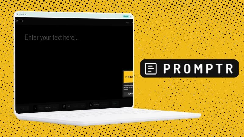Promptrの画面