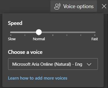 open voice options 