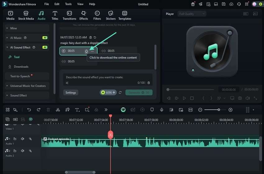 download generated sound effects
