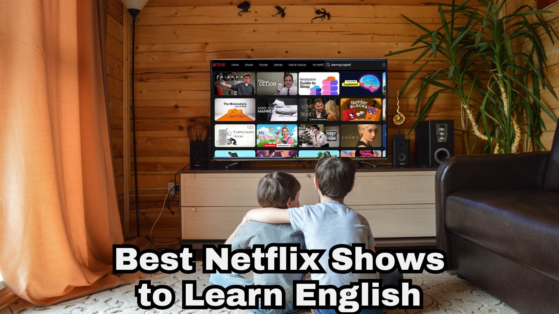 learning english with netflix