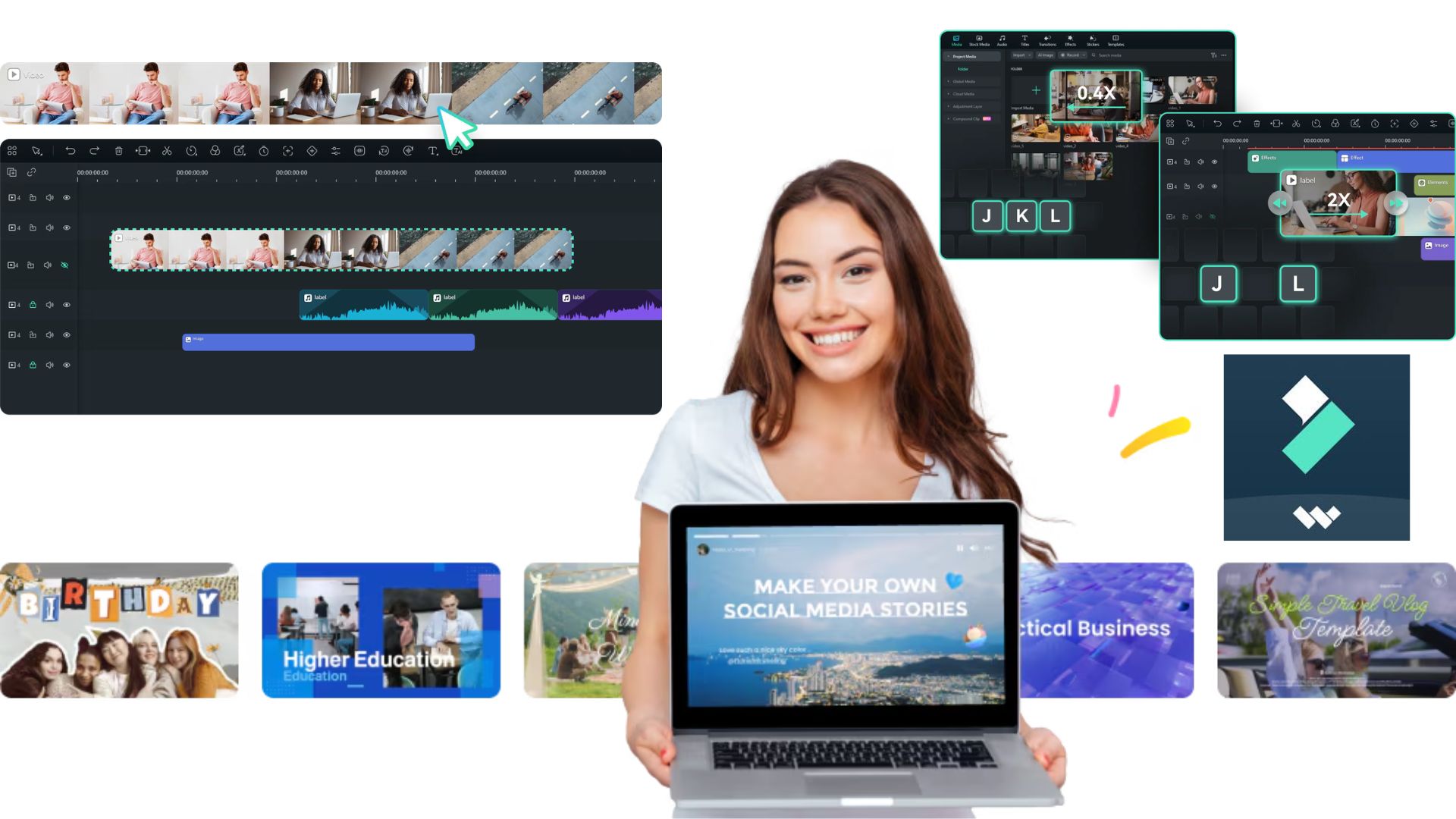 filmora all in one editor