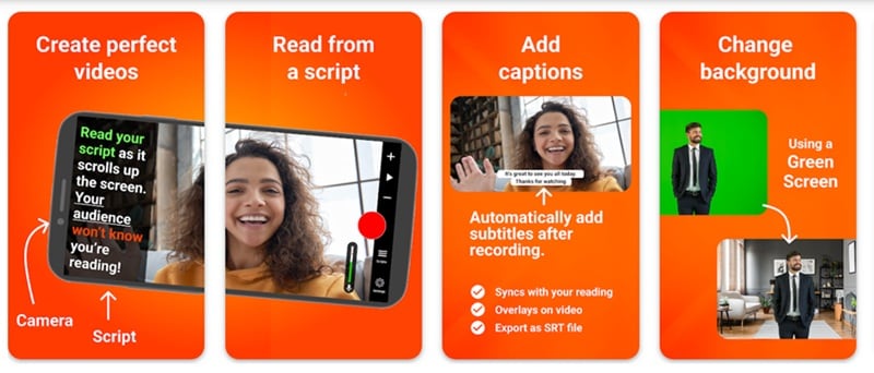 Teleprompter for Videoの画面