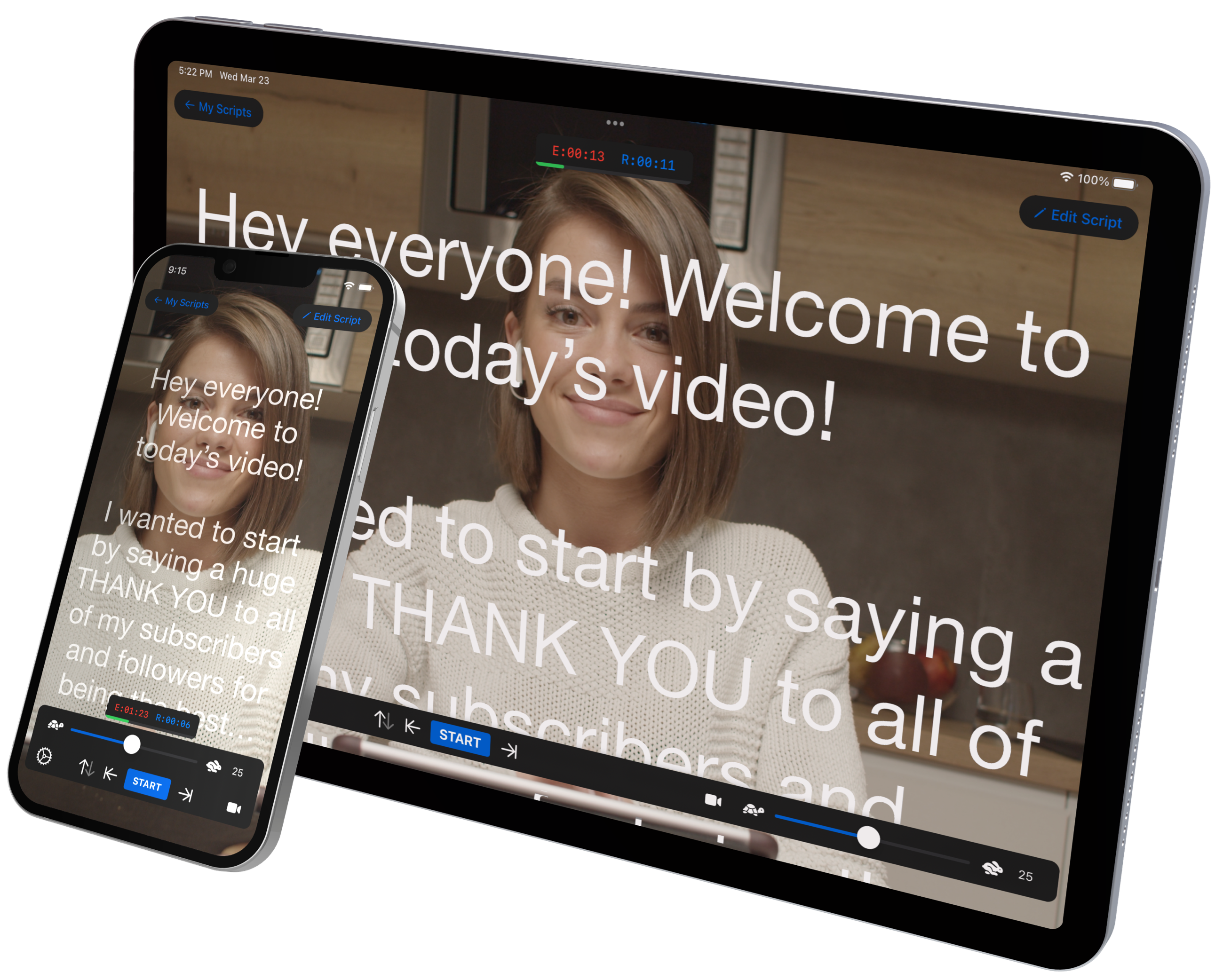 Mac向けTeleprompter Pro