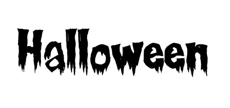 halloween titles font