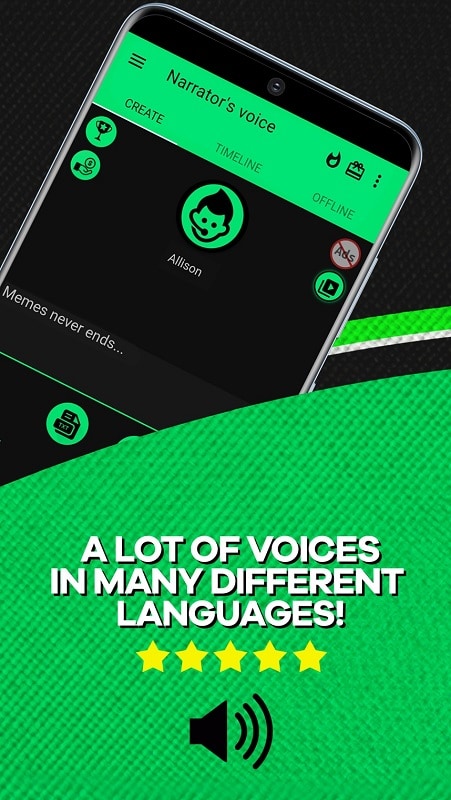 narrators voice android download