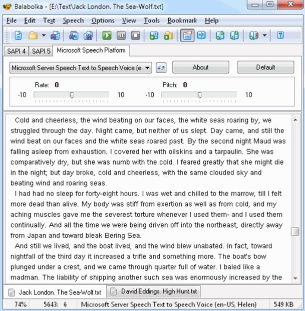 balabolka interface