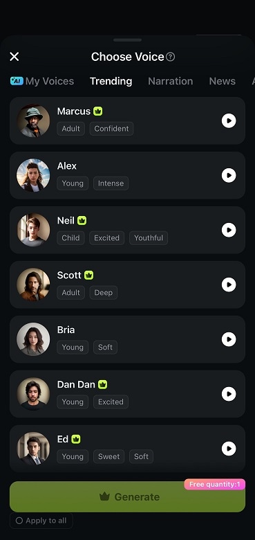 choosing ai voice