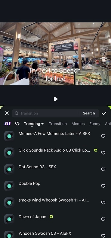 adding background audio