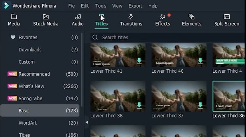 add text and titles to a video