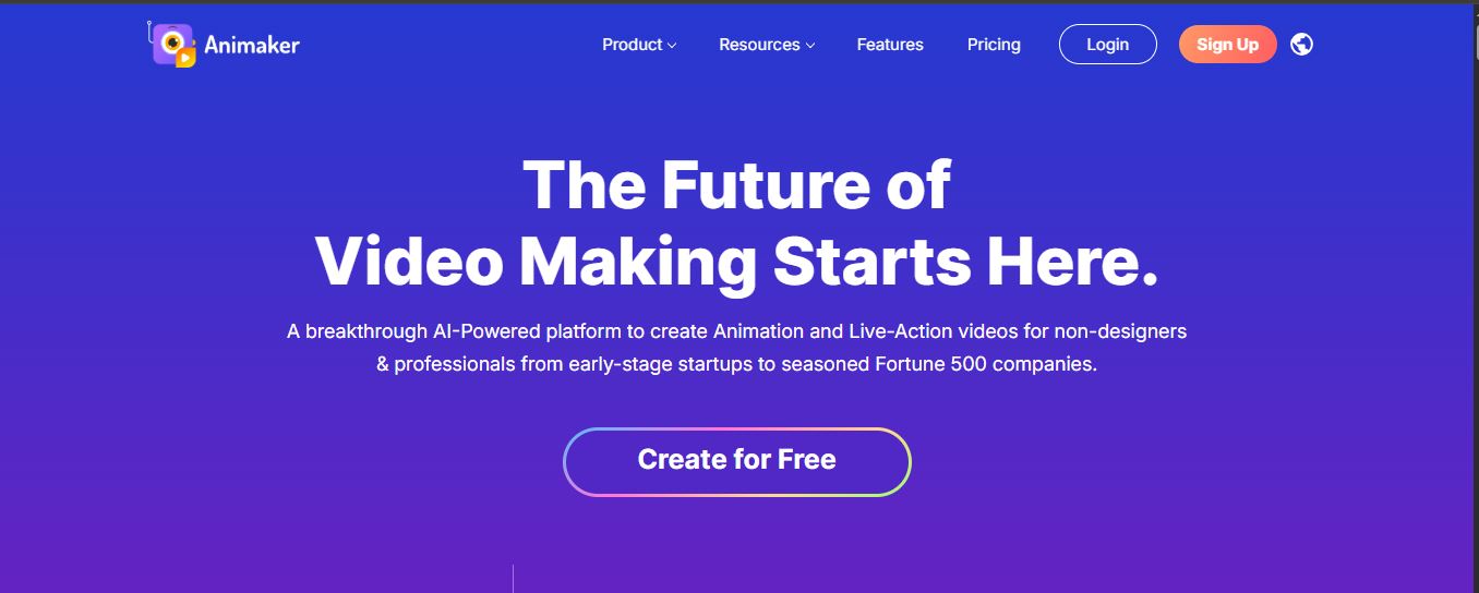 animaker video editor