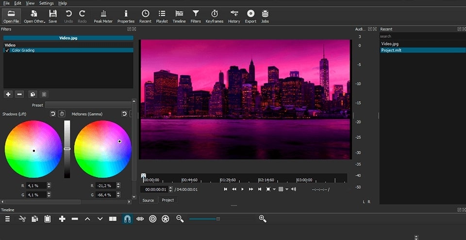 shotcut video editor