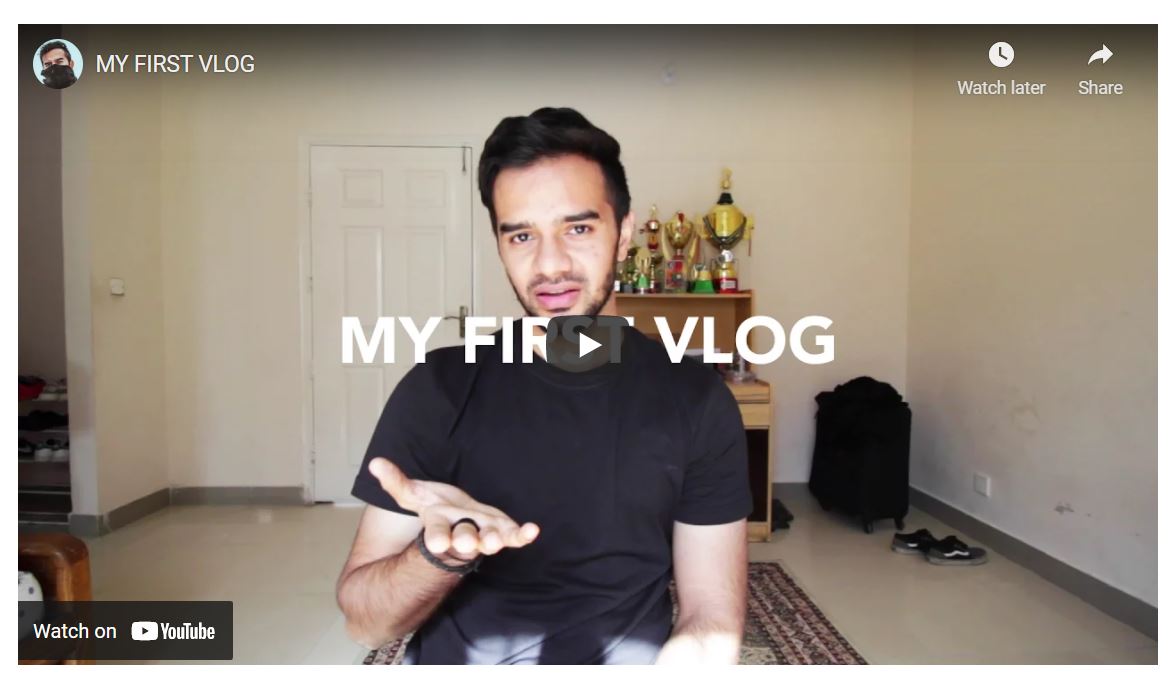 first vlog ideas for beginners