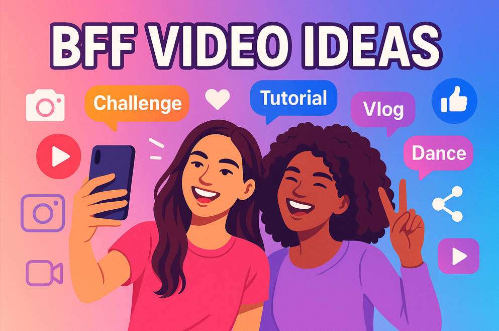 best bff video ideas for social media platforms