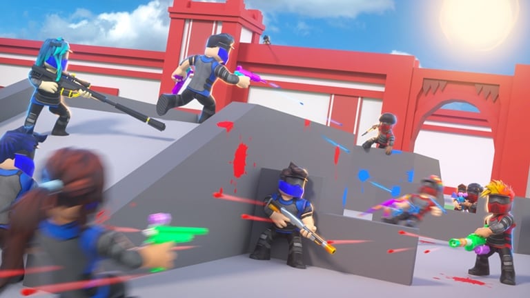roblox fps game - big paintball