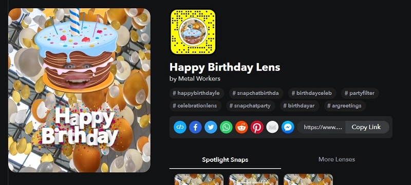 greetings happy birthday snapchat filter