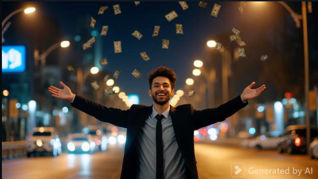 generate rain of money meme