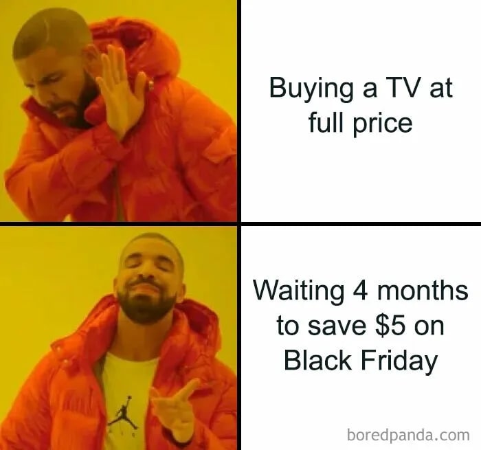 saving black friday meme