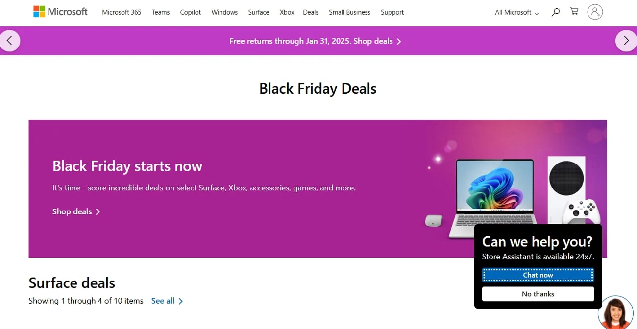 microsoft black friday deal