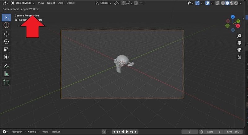 set the focal length