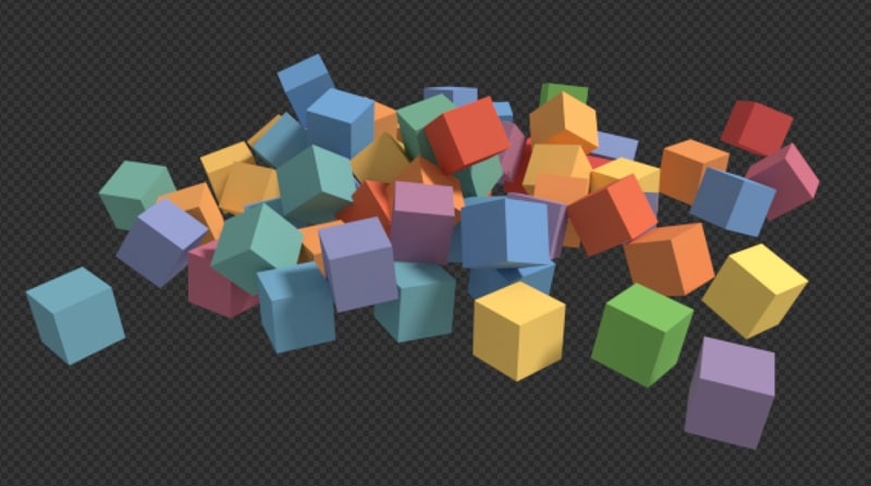 object render with transparent background blender