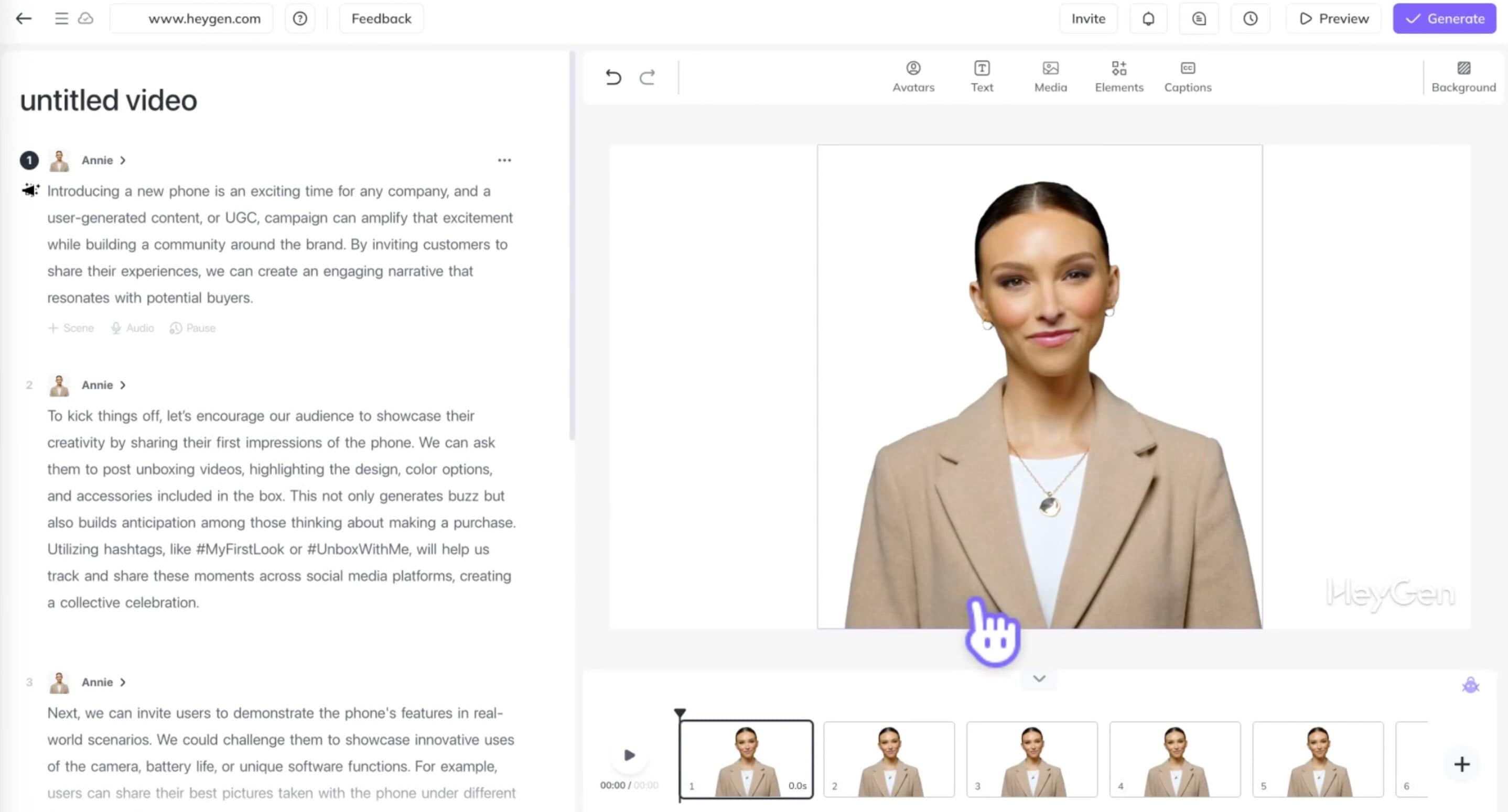 heygen ia conversion blog en vidéo