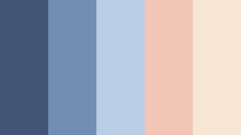 blue hour confetti wedding video color color palette with hex codes