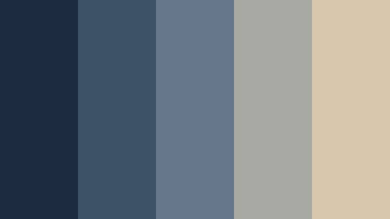 blue hour grain 8mm film color color palette with hex codes