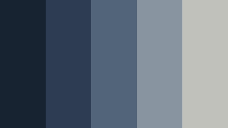 blue hour mist moody color palette color palette with hex codes