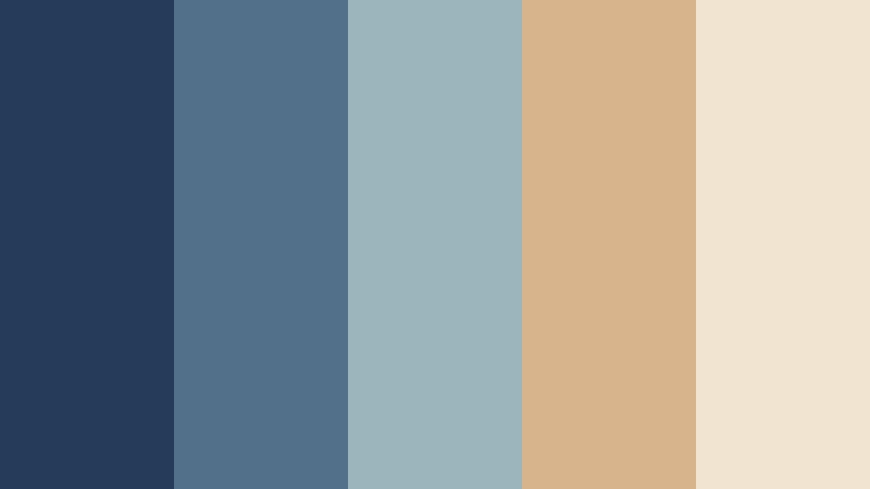 blue hour reverie film look color color palette with hex codes