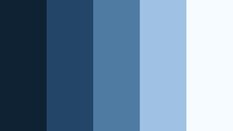 blue hour whisper cinema blue color palette with hex codes