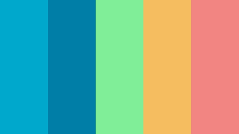 blue lagoon spark beach color palette color palette with hex codes