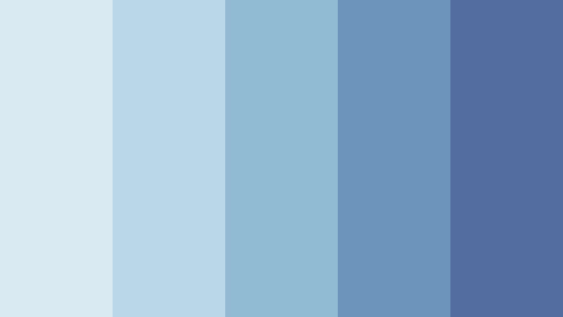 bluebell cloud analogous color color palette with hex codes