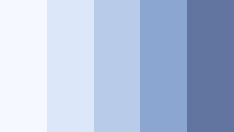 bluebell daydream dreamy color palette color palette with hex codes
