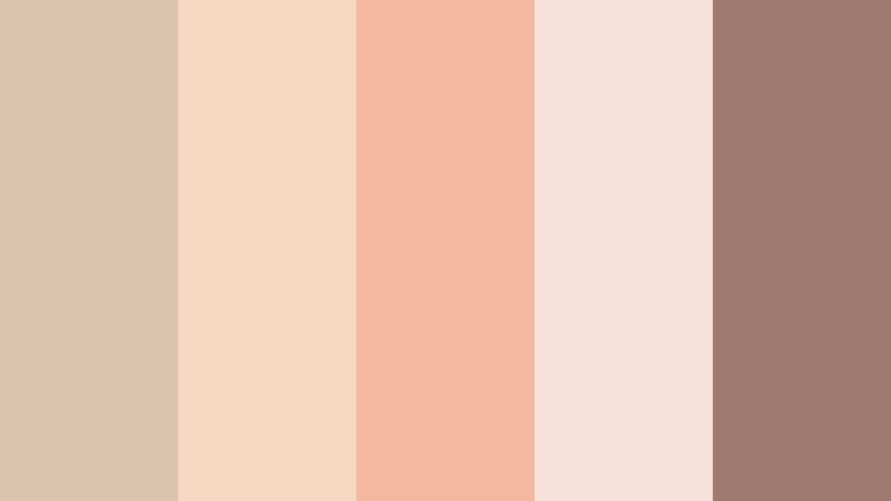 blush clay keepsake clay beige color palette with hex codes
