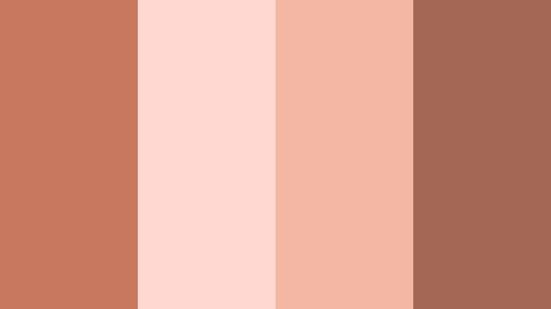 blush clay keepsake sunbaked clay color palette with hex codes