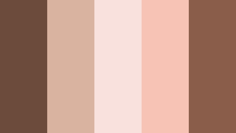 blush cocoa glow soft cocoa brown color palette with hex codes
