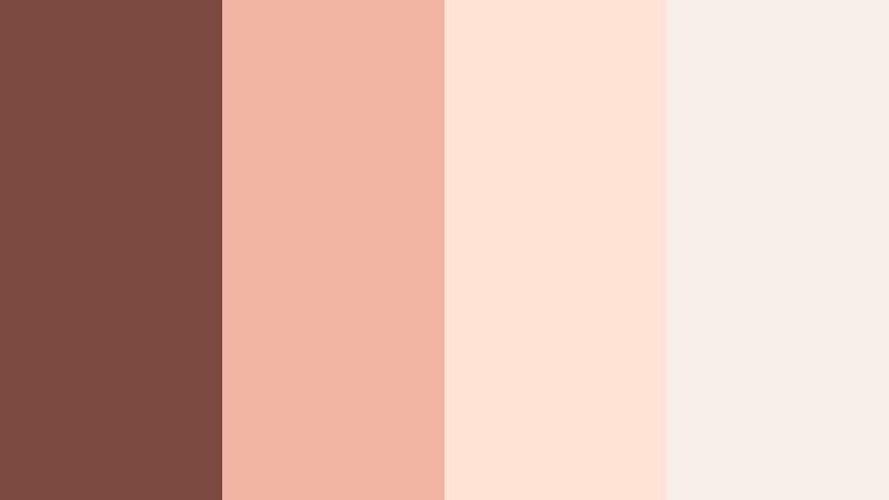 blush copper keepsake antique copper color palette with hex codes